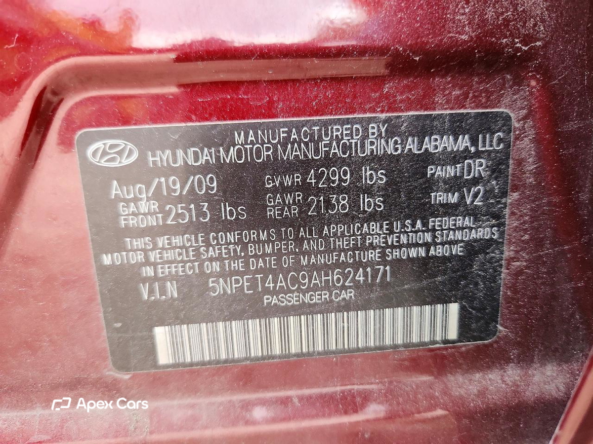 Hyundai Sonata 2010