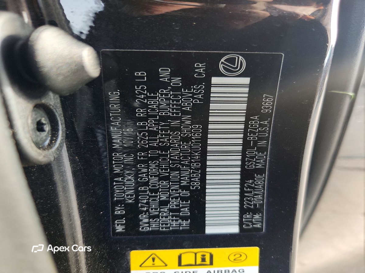 Lexus ES 2019