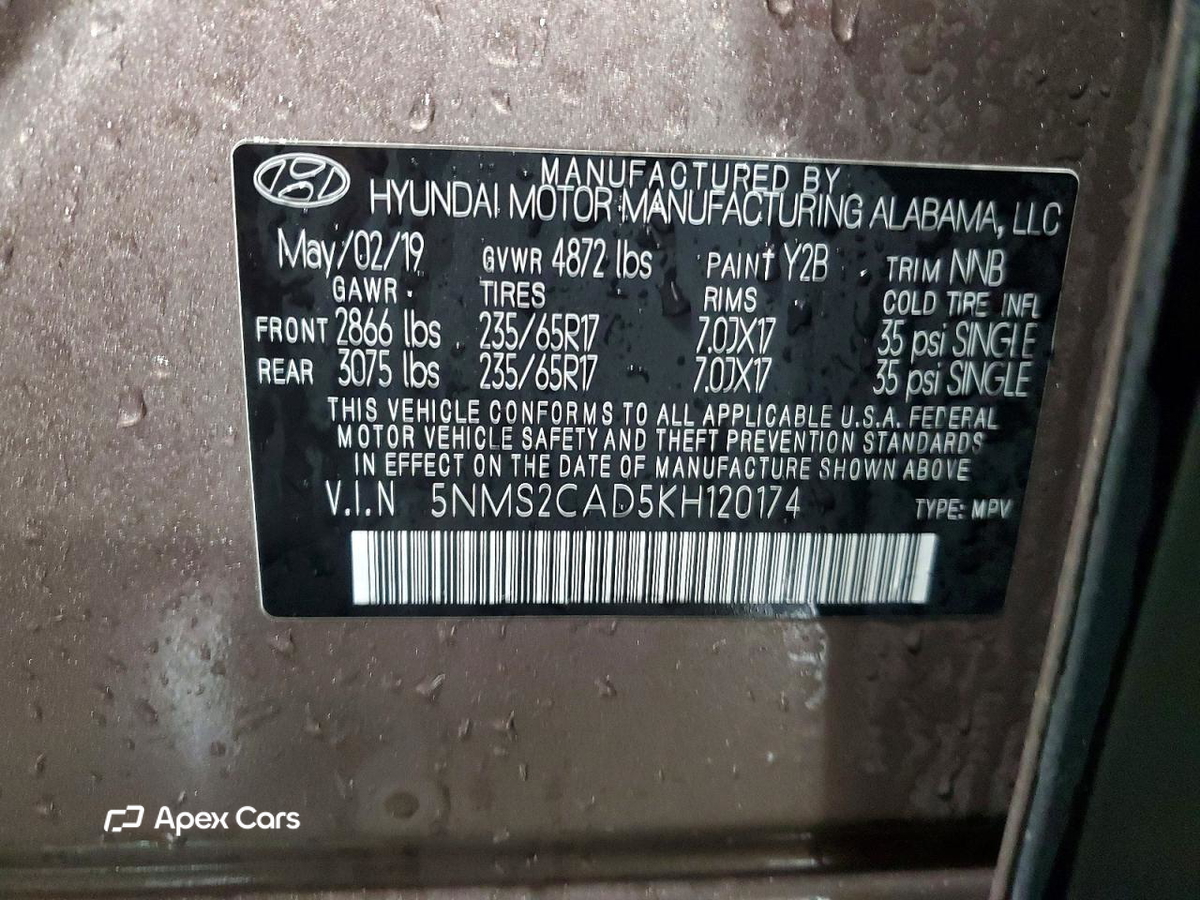 Hyundai Santa Fe 2019