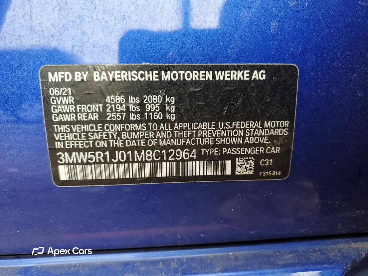 BMW Series 3 2021