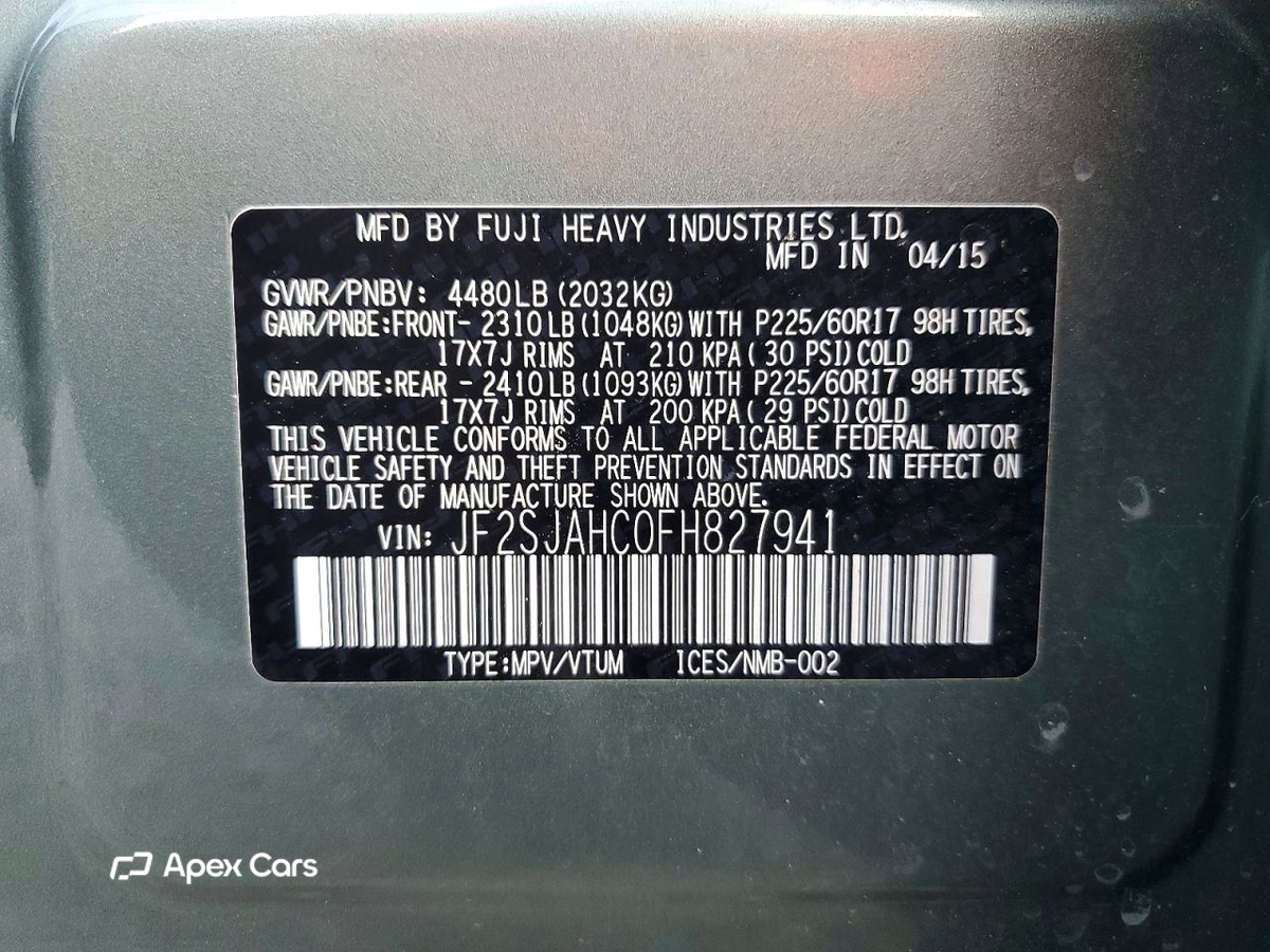 Subaru Forester 2015