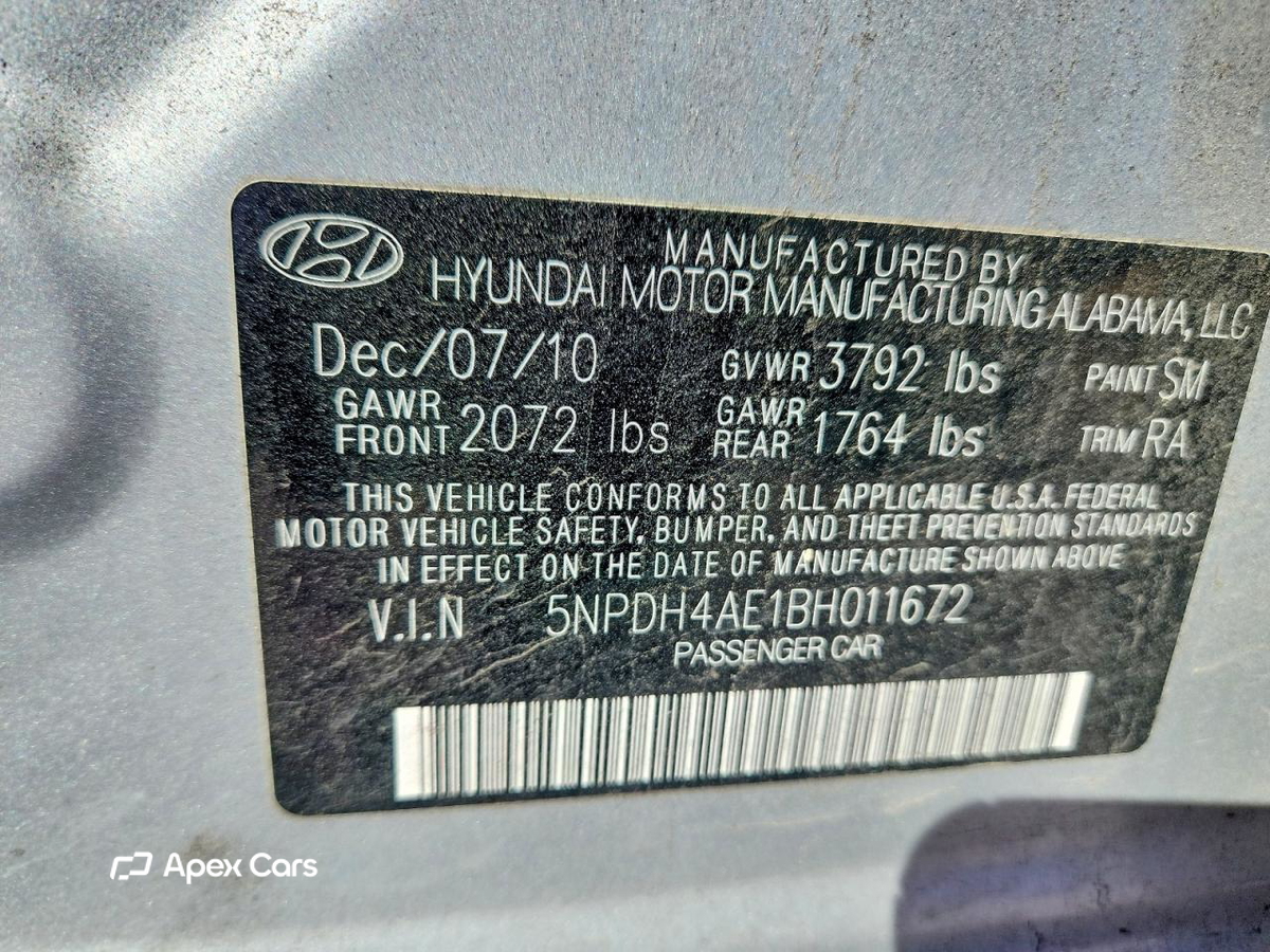 Hyundai Elantra 2011
