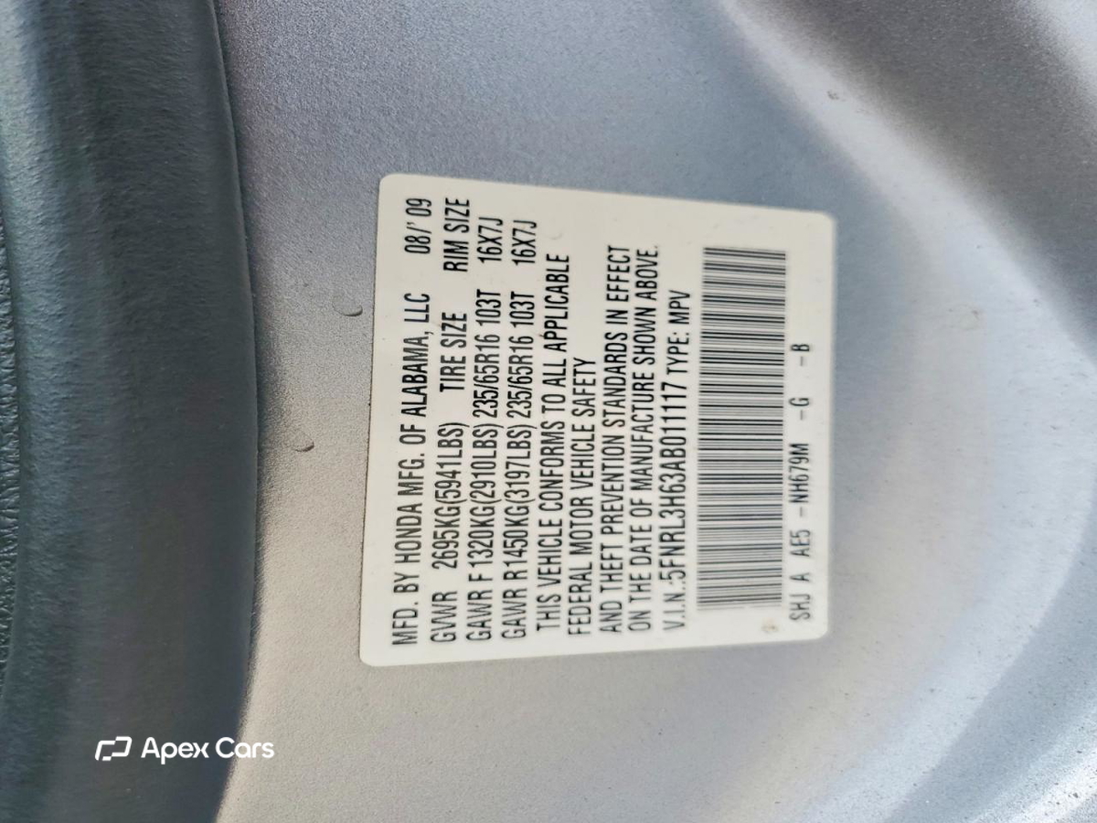 Honda Odyssey 2010