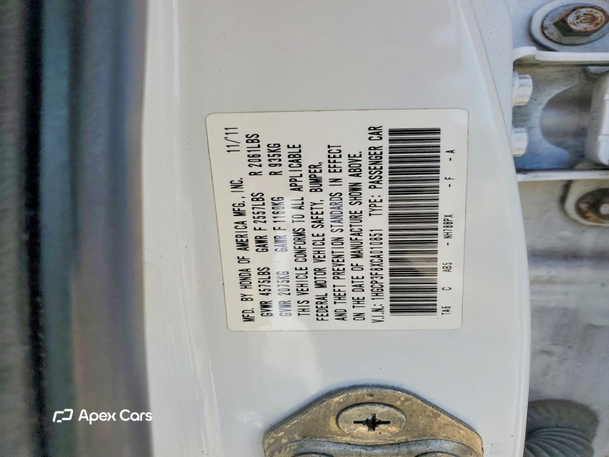 Honda Accord 2012