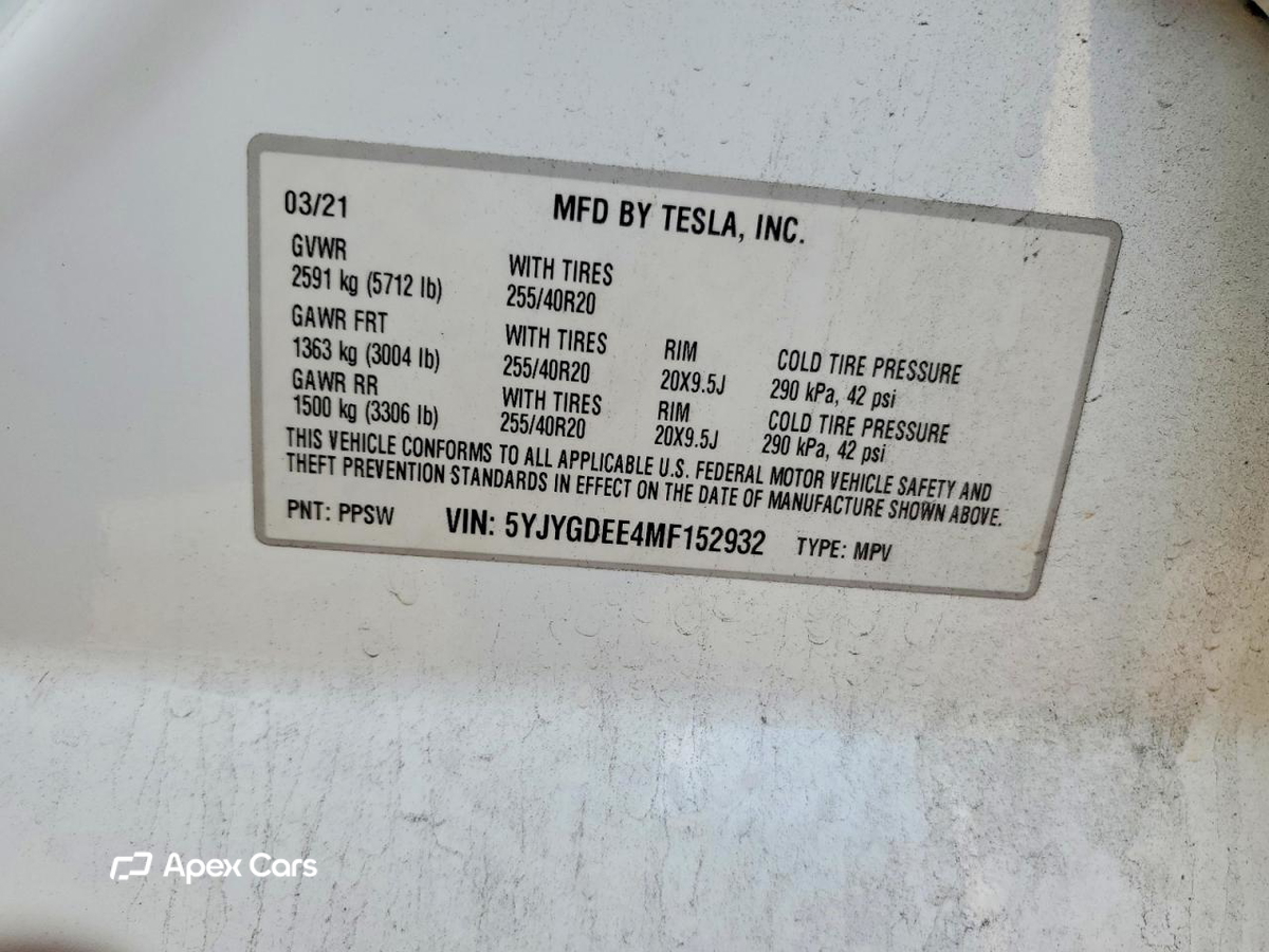Tesla Model Y 2021