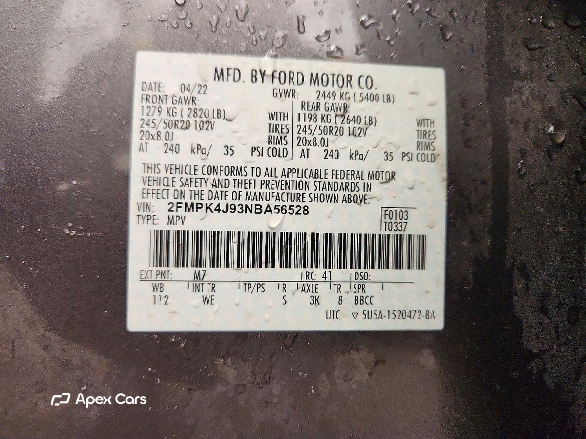Ford Edge 2022