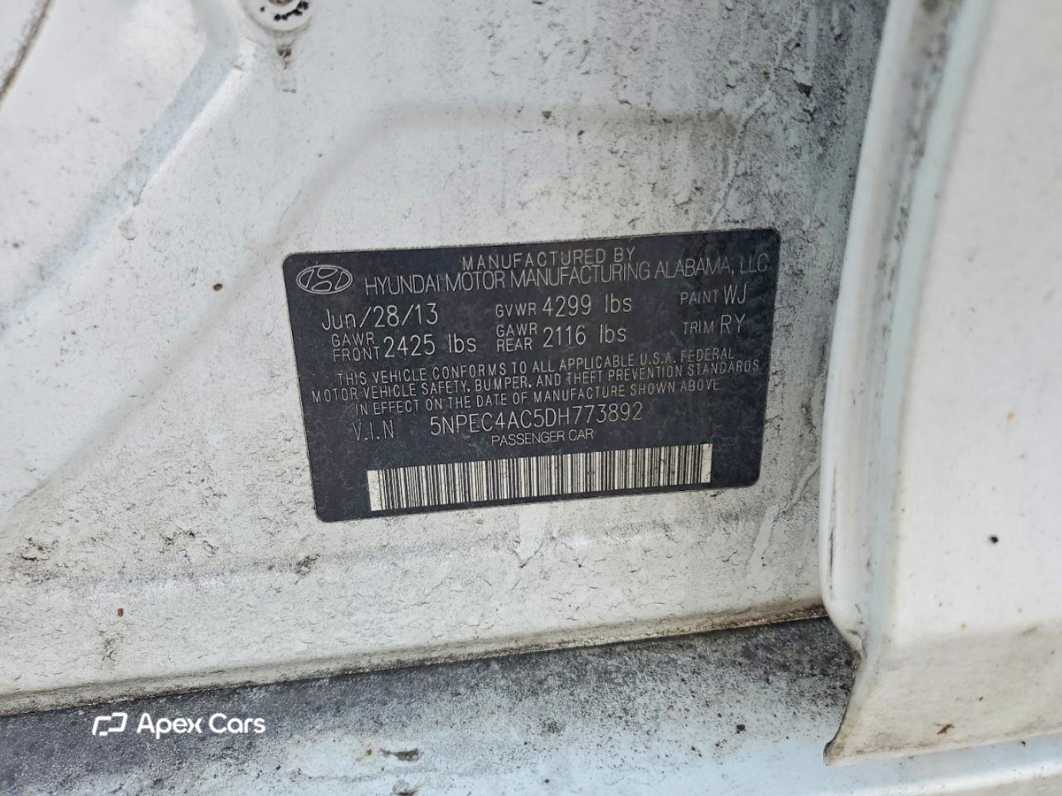 Hyundai Sonata 2013
