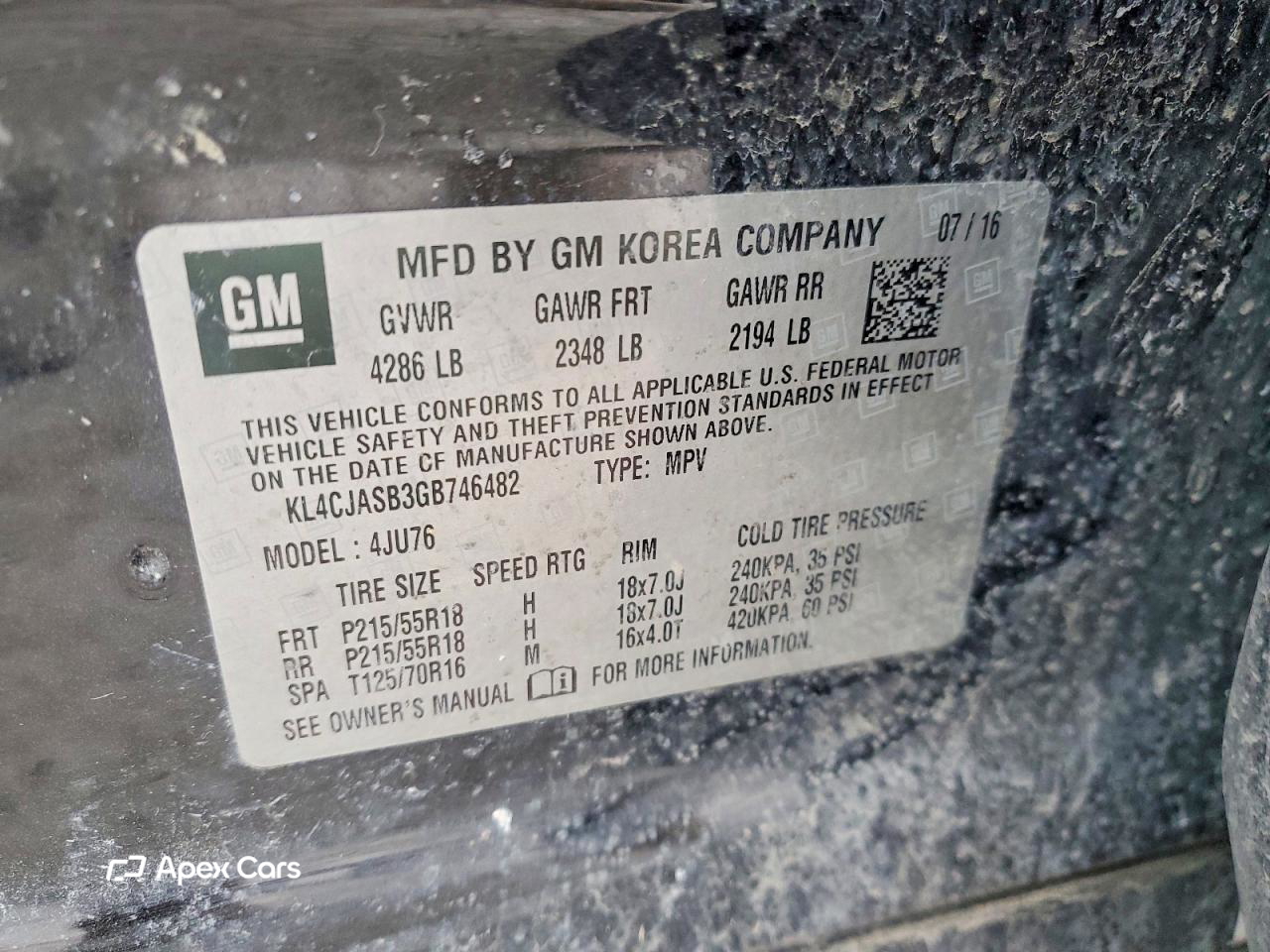 Buick Encore 2016