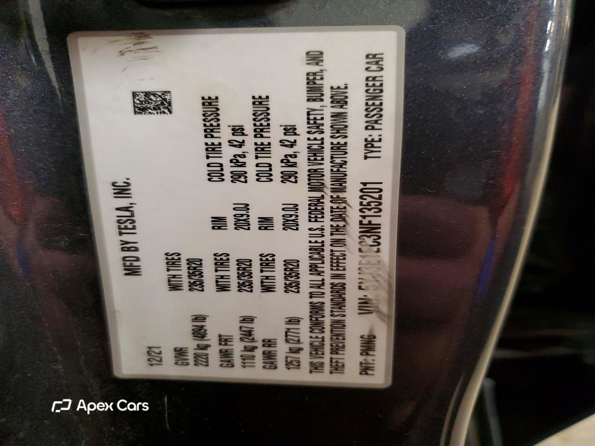 Tesla Model 3 2022