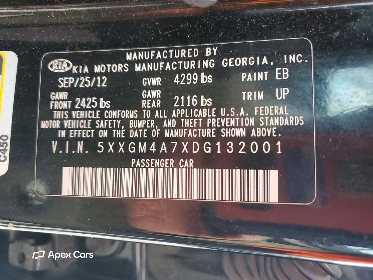 Kia Optima 2013