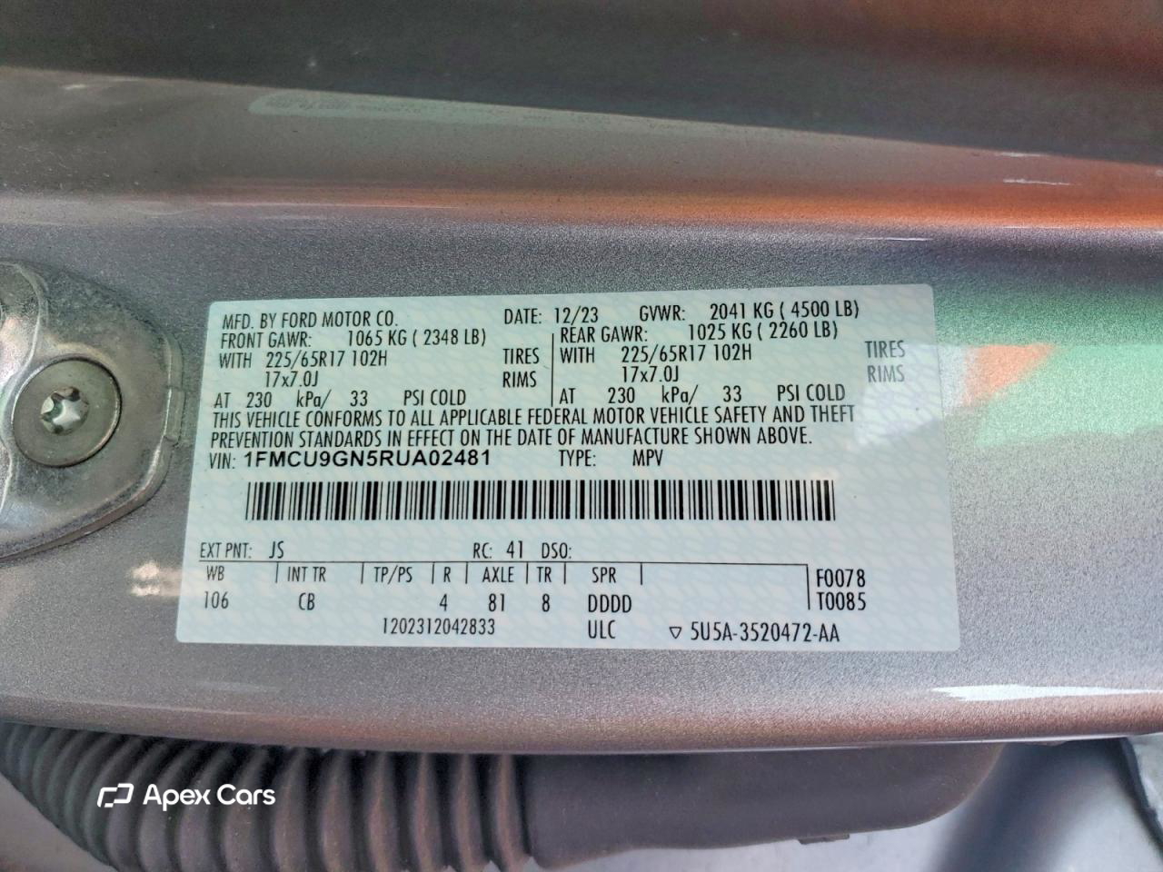 Ford Escape 2024