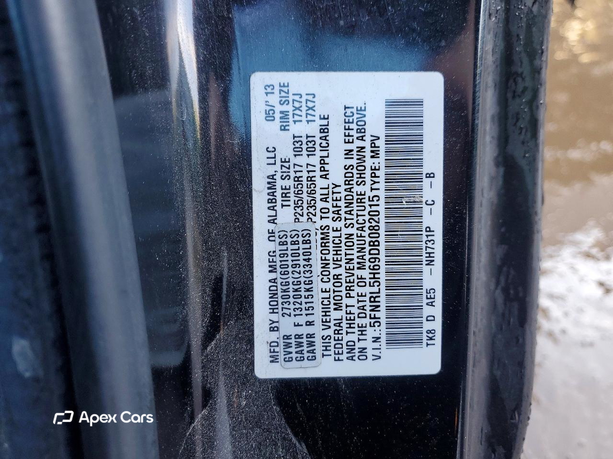 Honda Odyssey 2013