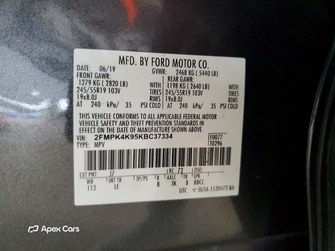 Ford Edge 2019