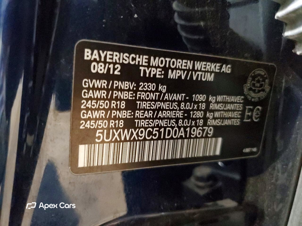 BMW X3 2013