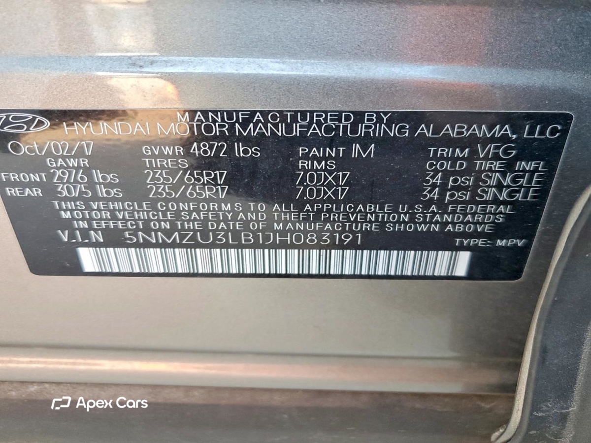 Hyundai Santa Fe 2018