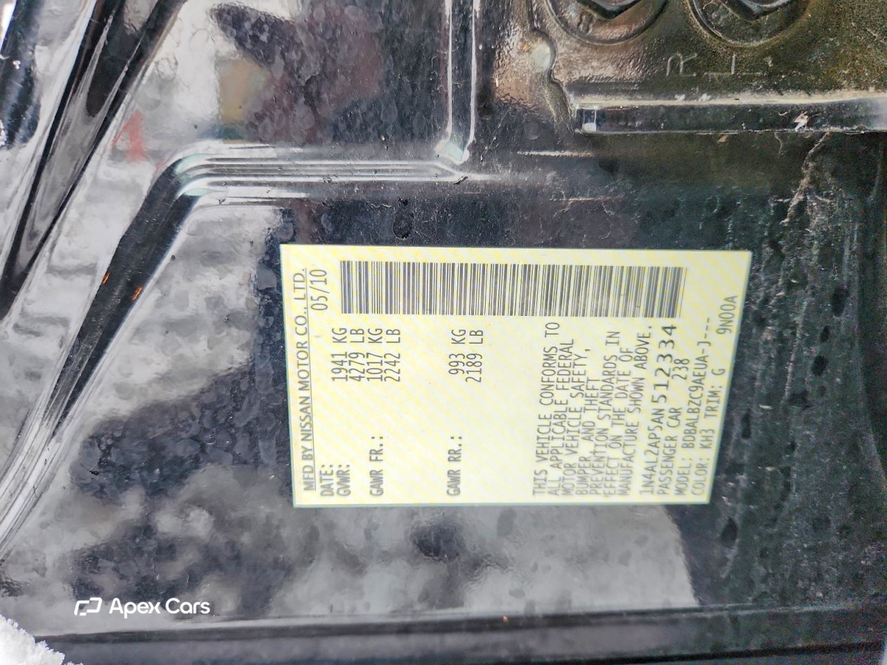Nissan Altima 2010
