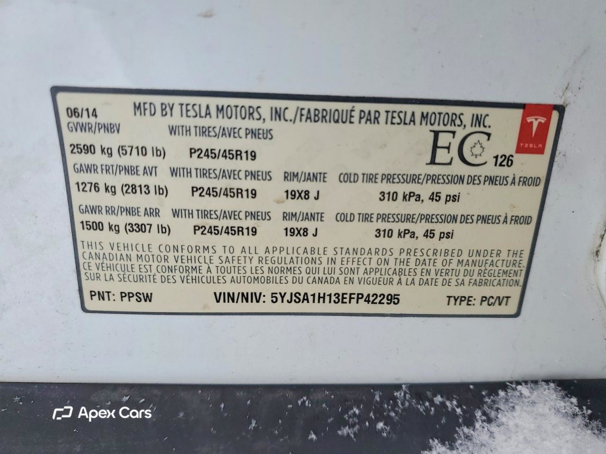 Tesla Model S 2014