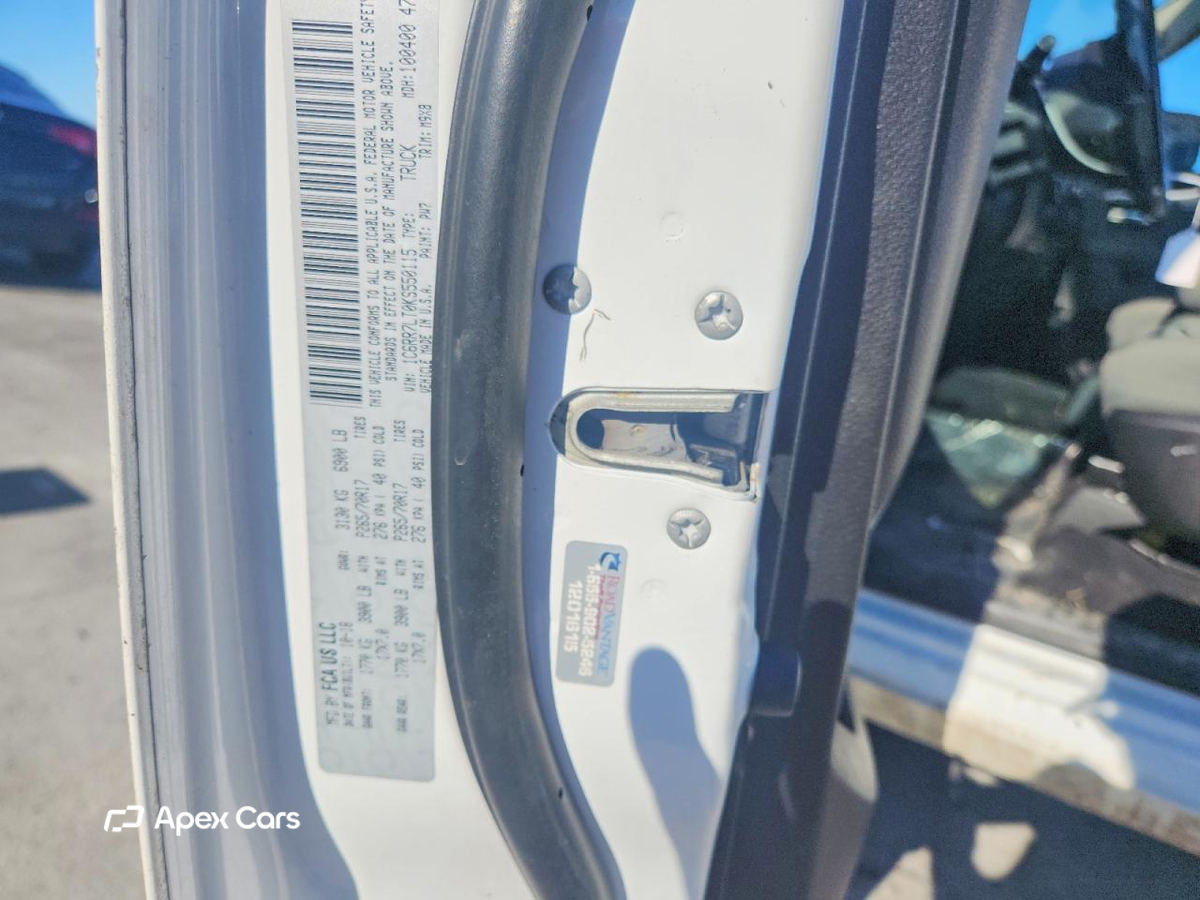 RAM 1500 2019