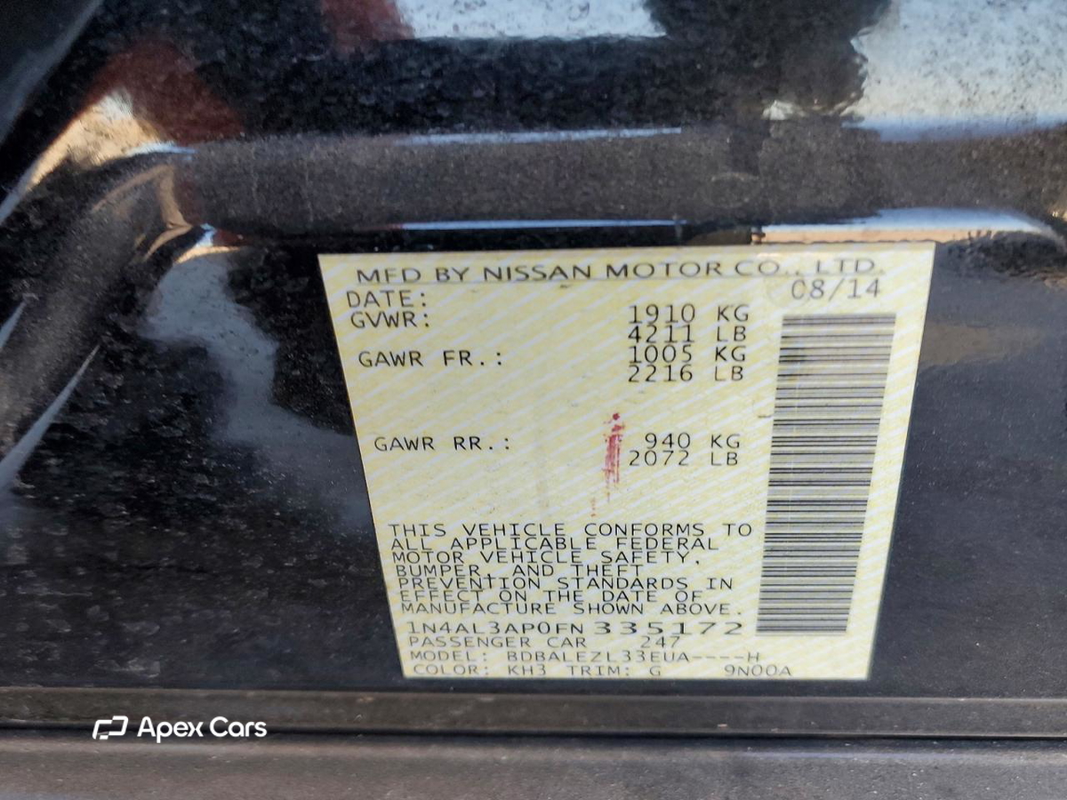 Nissan Altima 2015
