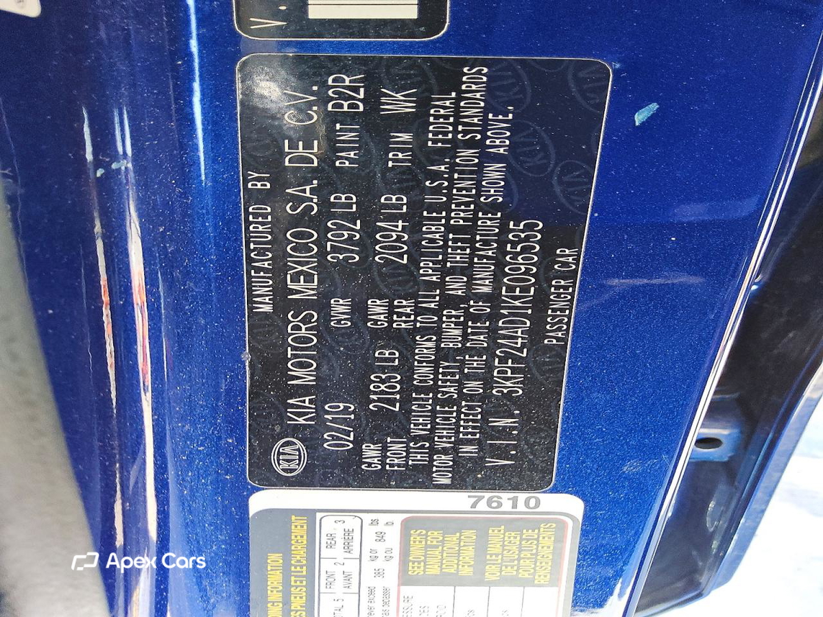 Kia Forte 2019