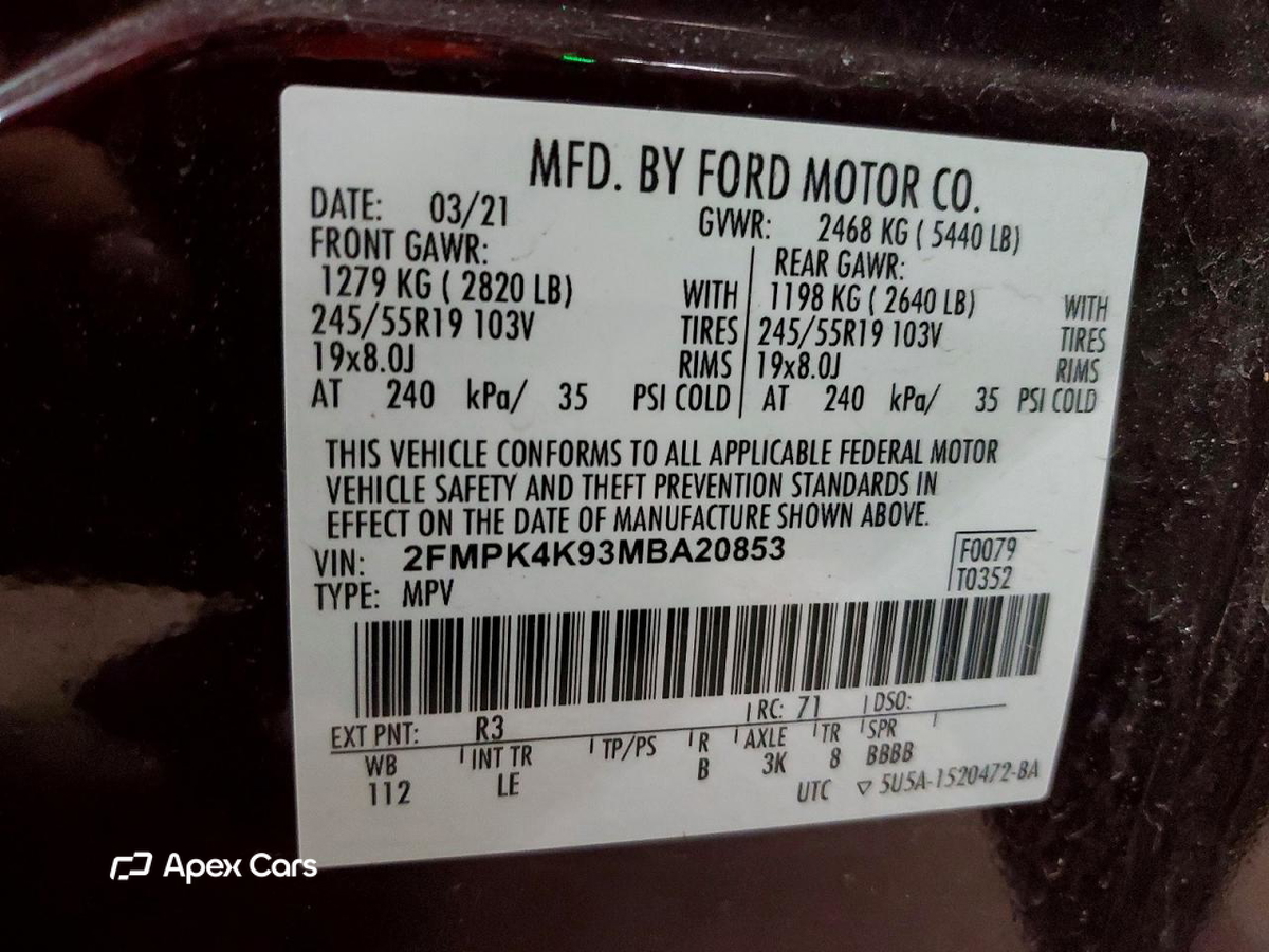 Ford Edge 2021