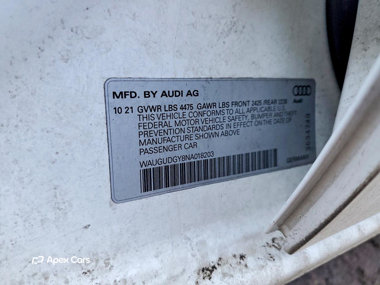 Audi A3 2022