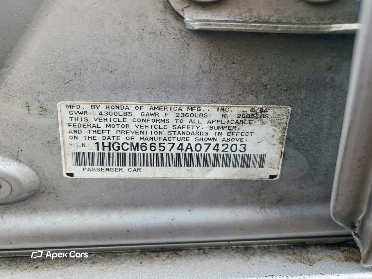 Honda Accord 2004