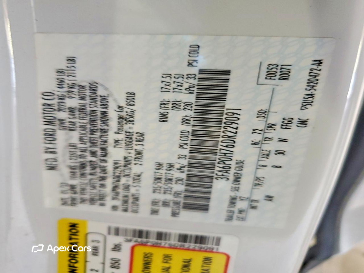 Ford Fusion 2013