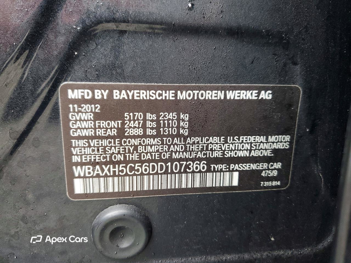 BMW Series 5 2013