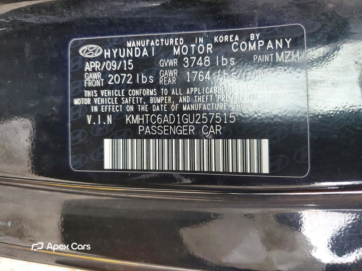Hyundai Veloster 2016