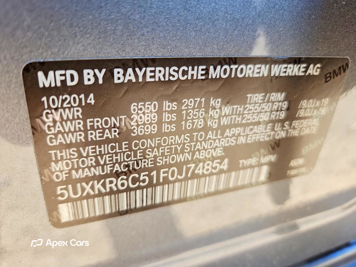 BMW X5 2015