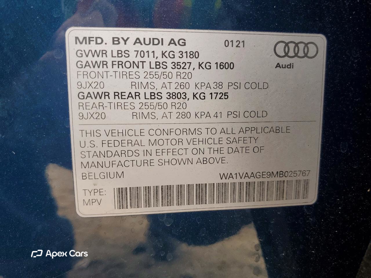 Audi e-tron 2021