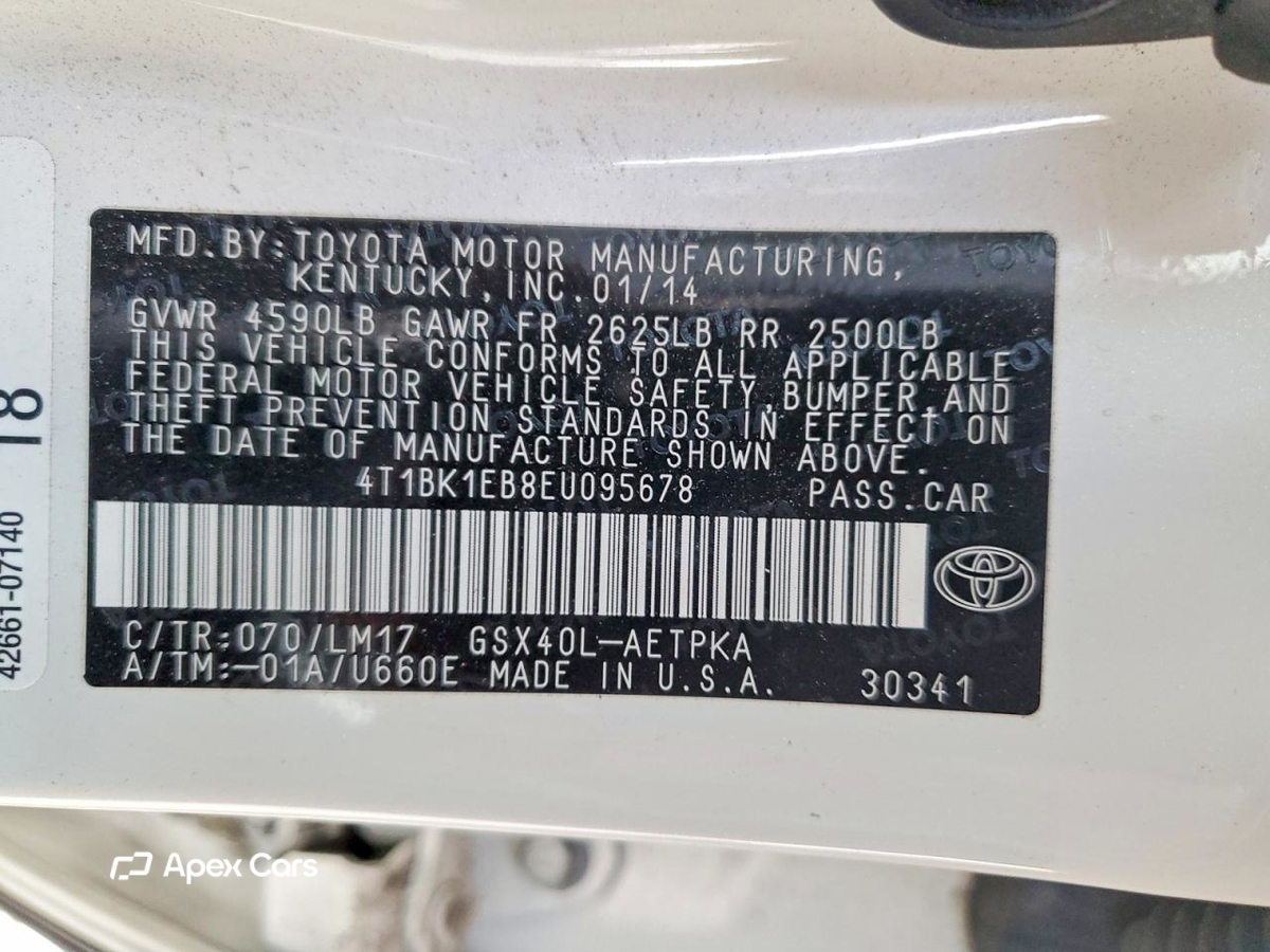 Toyota Avalon 2014