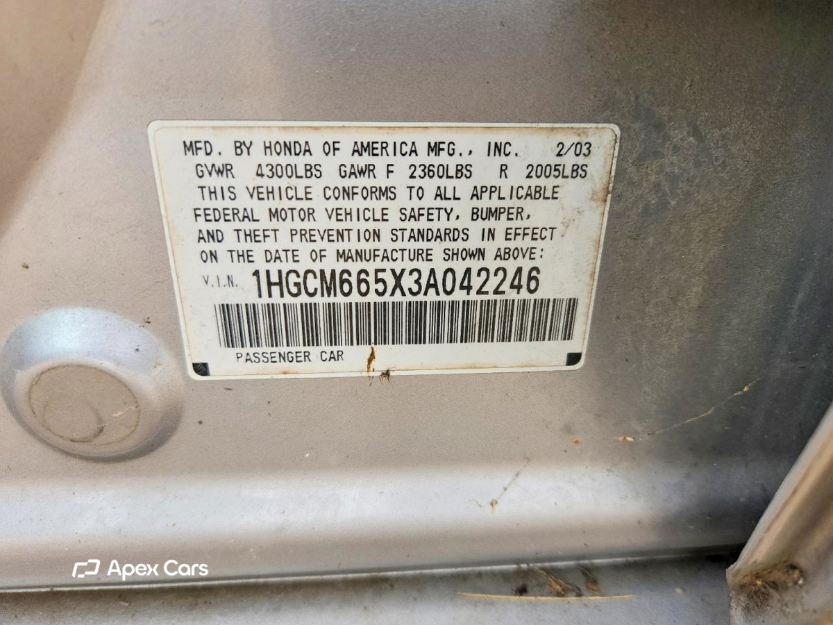 Honda Accord 2003