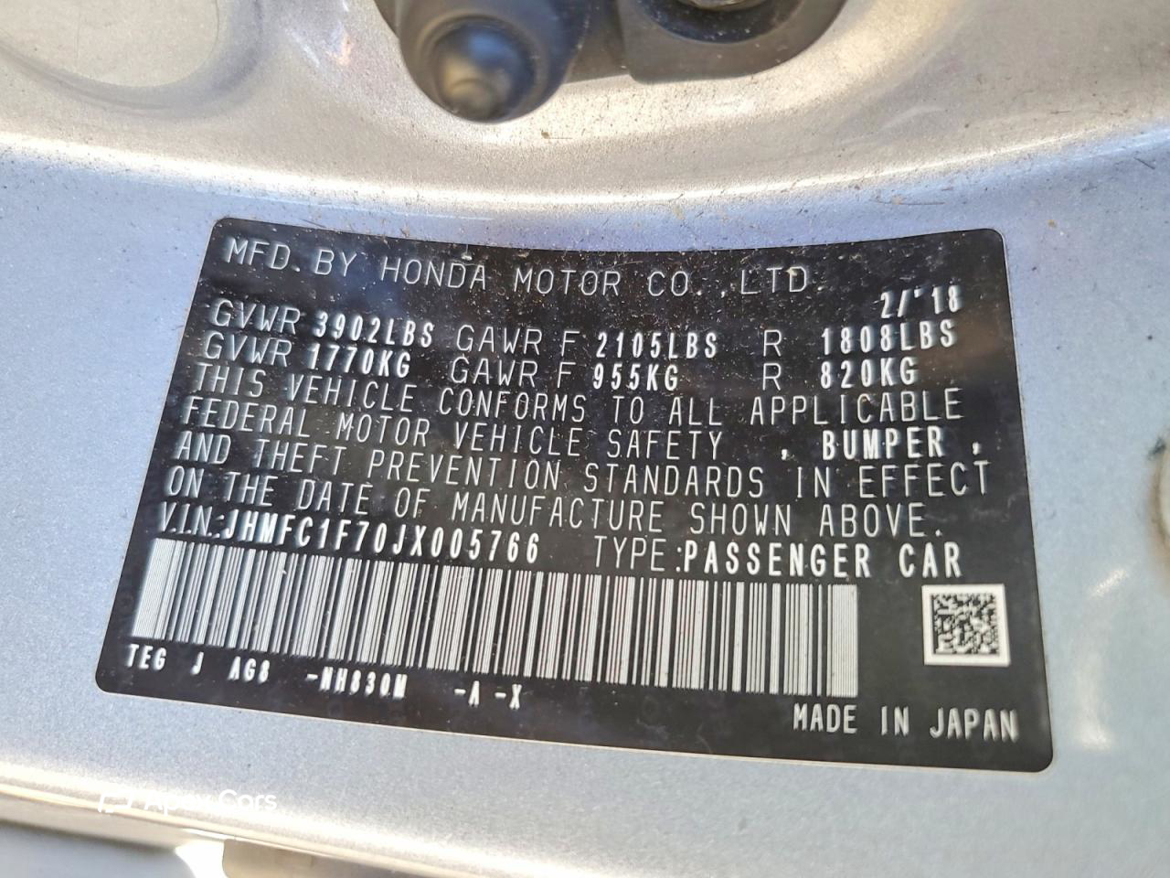 Honda Civic 2018