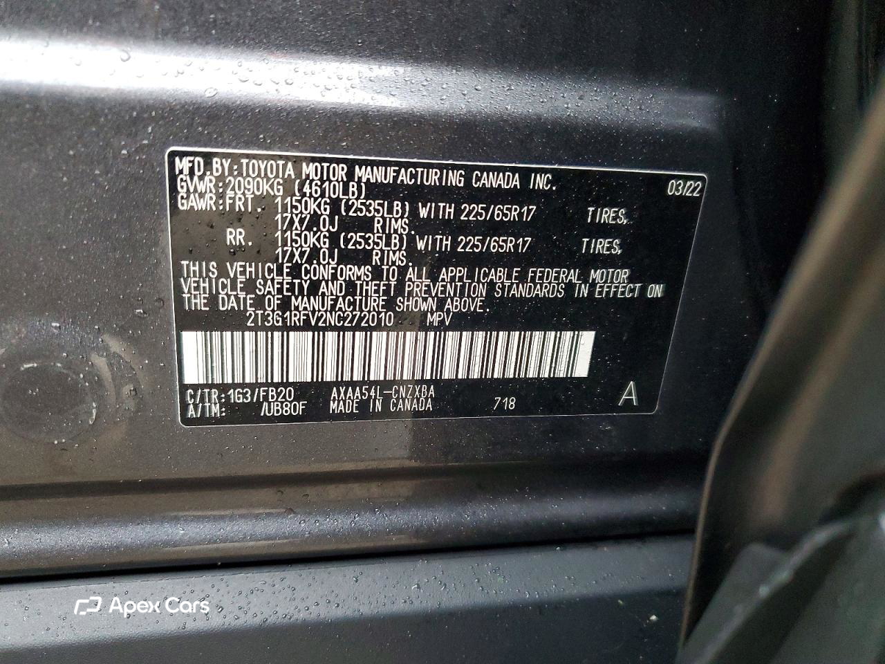 Toyota RAV 4 2022