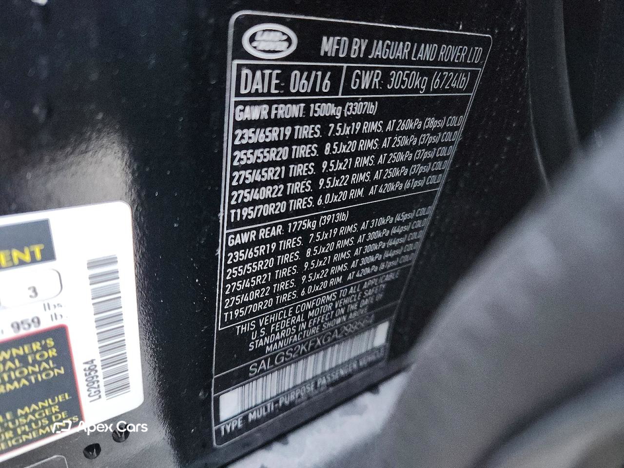 Land Rover Range Rover 2016