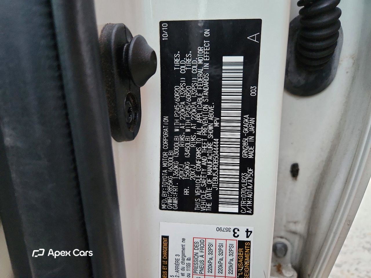 Toyota 4Runner 2011