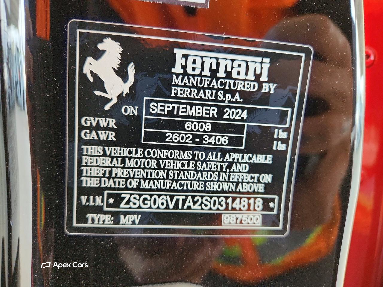 Ferrari Purosangue 2025