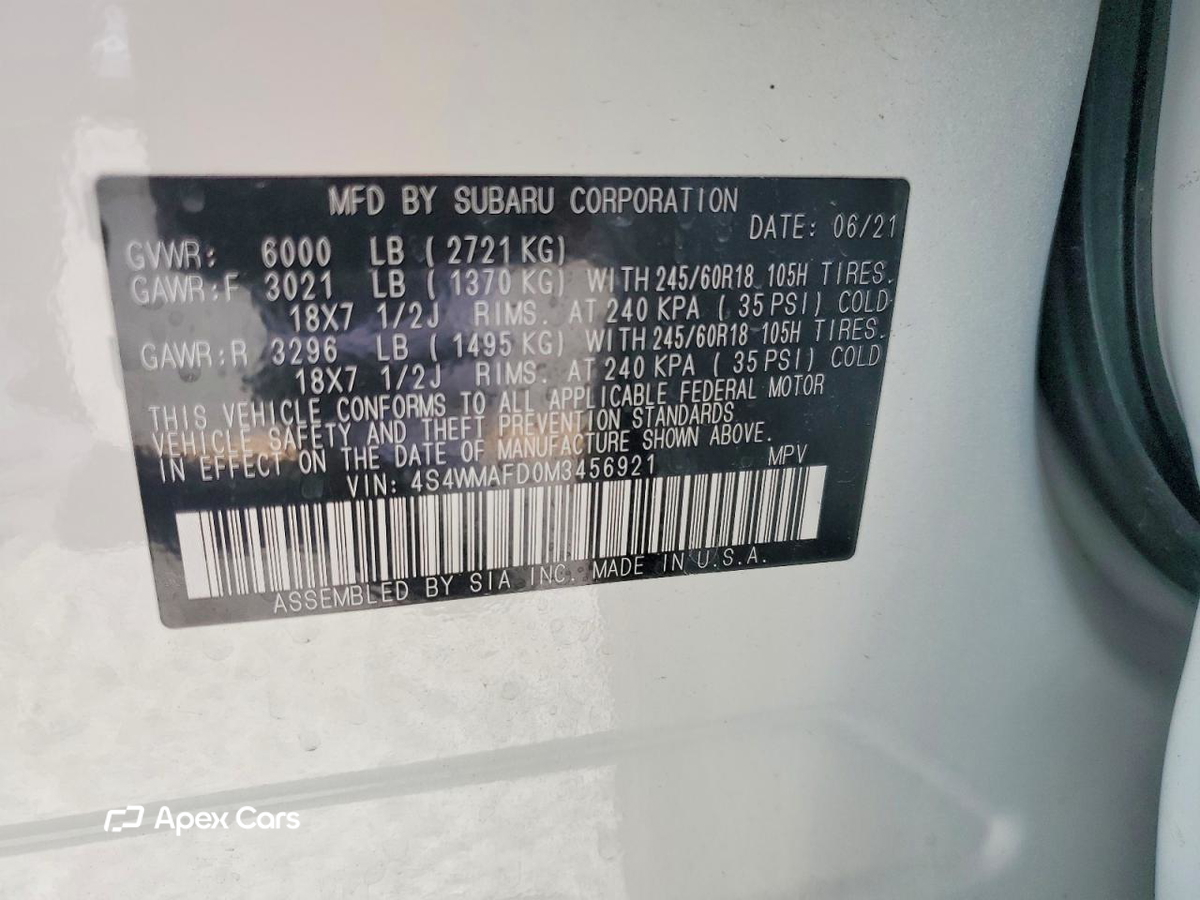 Subaru Ascent 2021