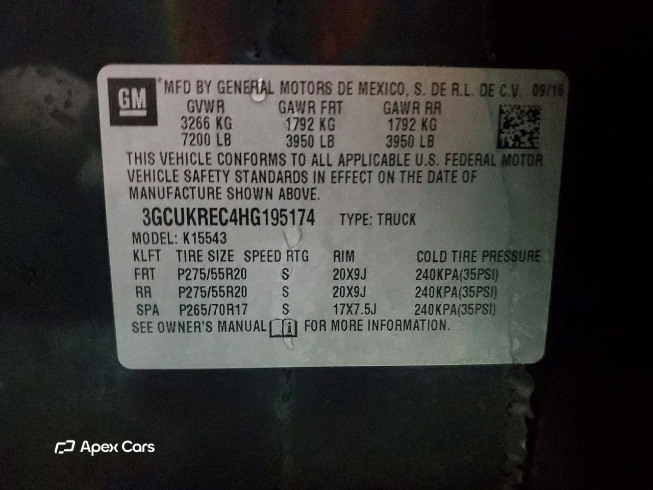 Chevrolet Silverado 2017