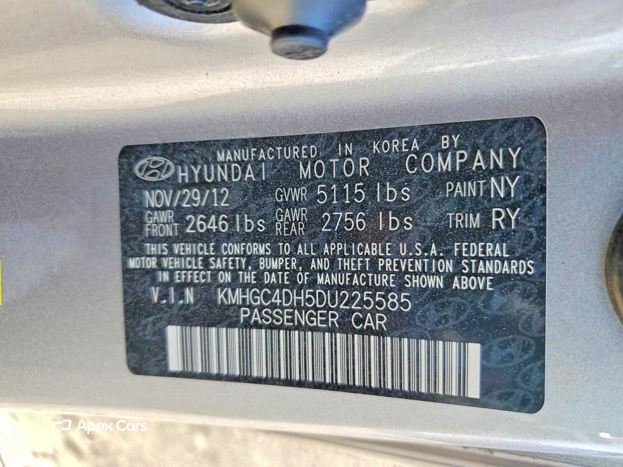Hyundai Genesis 2013