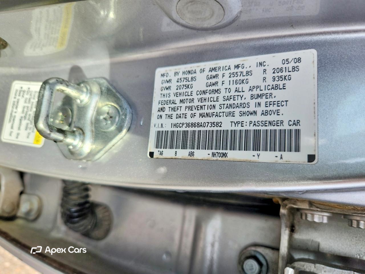 Honda Accord 2008