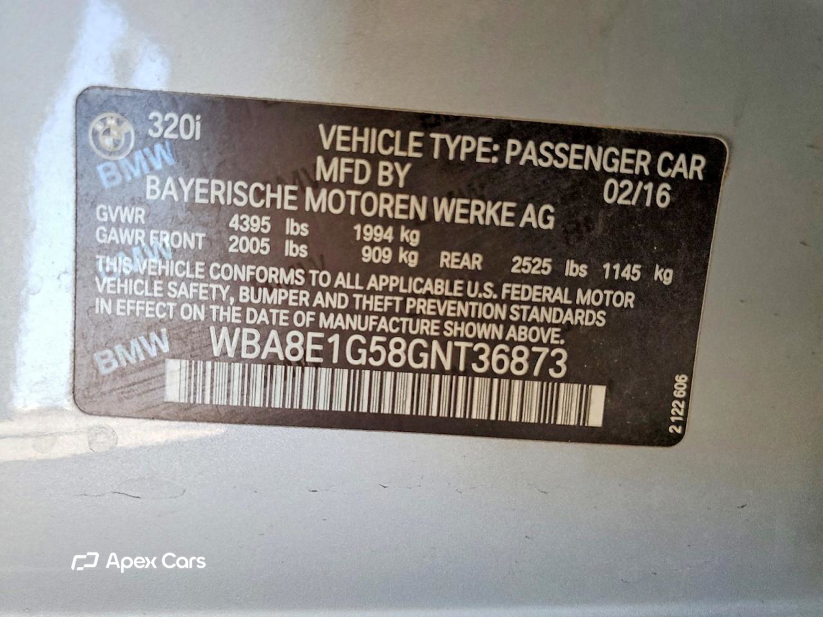 BMW Series 3 2016