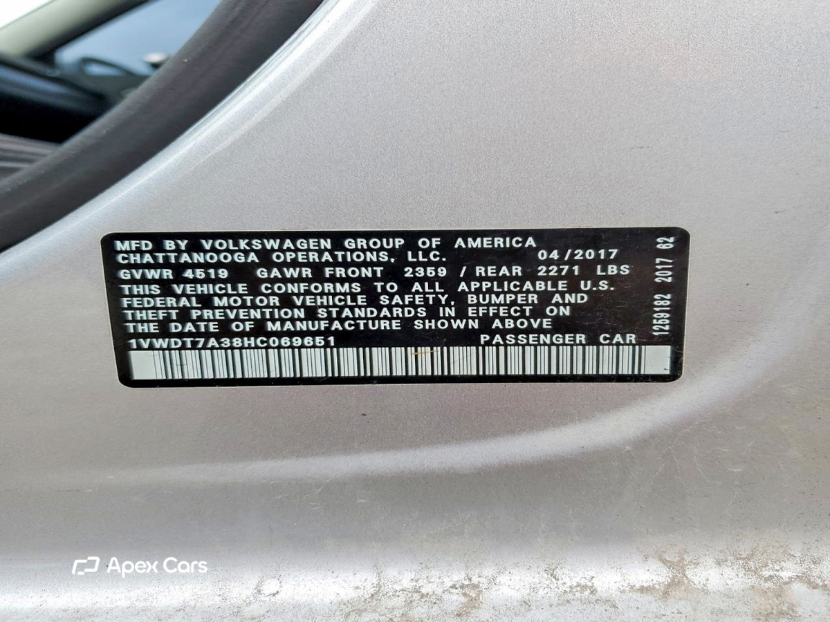Volkswagen Passat 2017