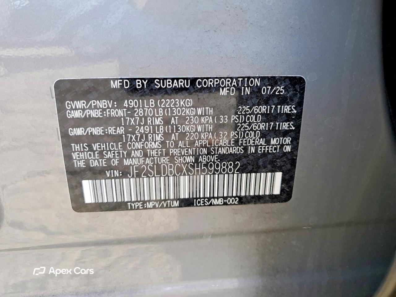 Subaru Forester 2025