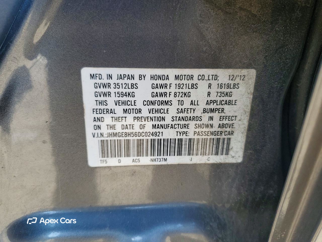 Honda Fit 2013