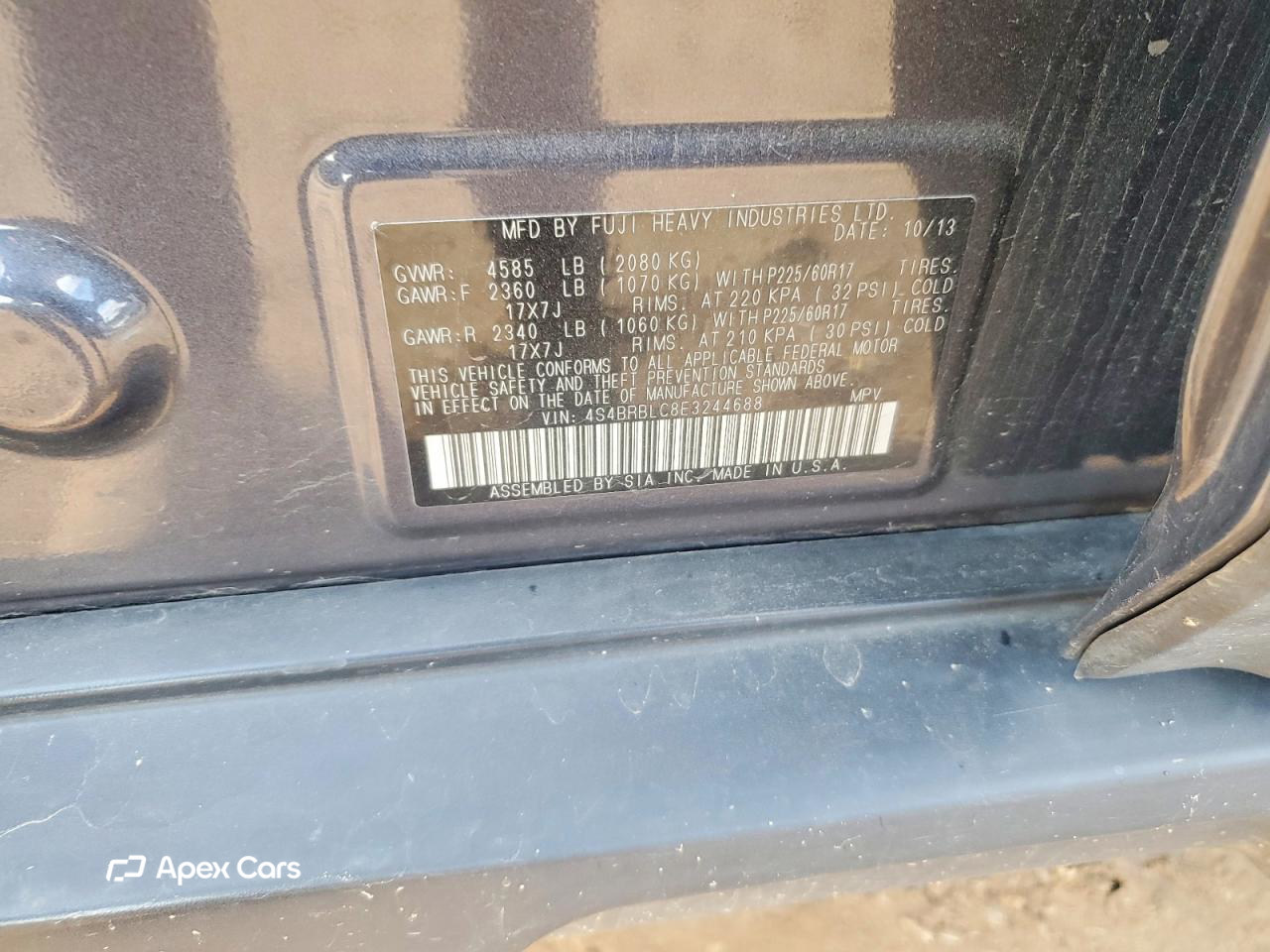 Subaru Outback 2014