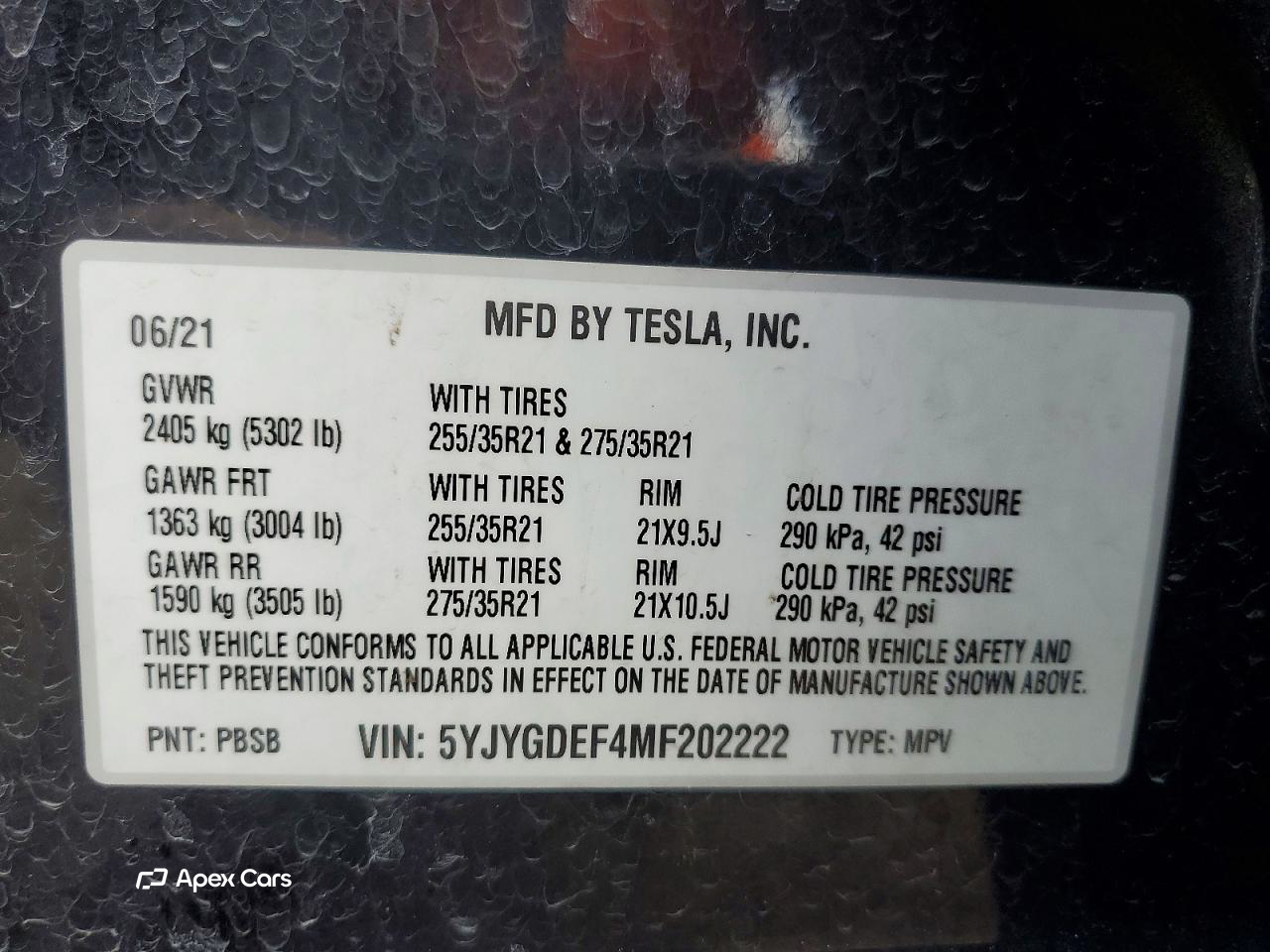 Tesla Model Y 2021