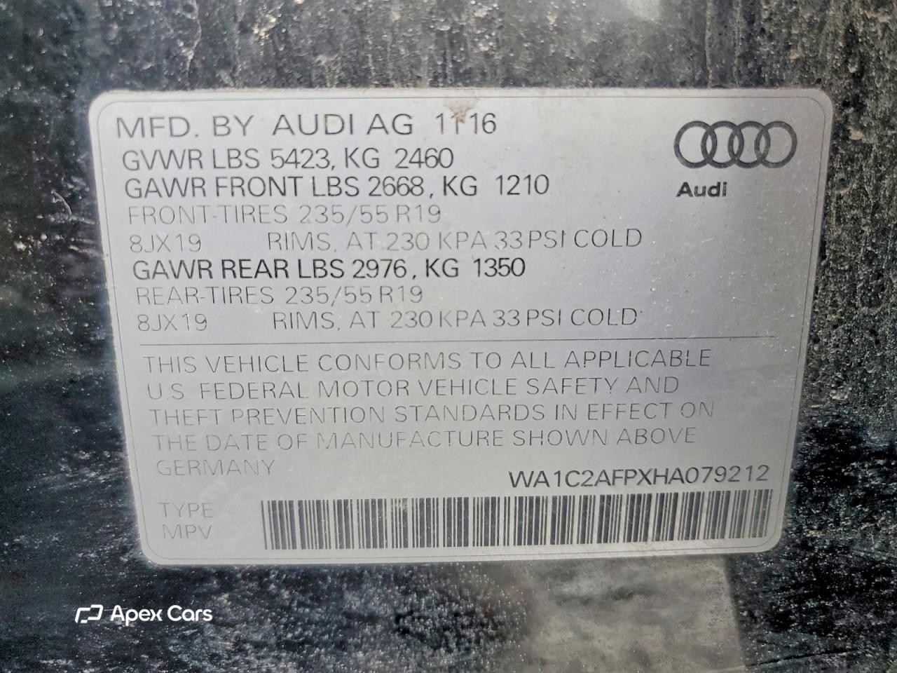 Audi Q5 2017